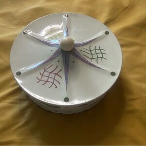 Vintage Carousel Merry Go Round Tin